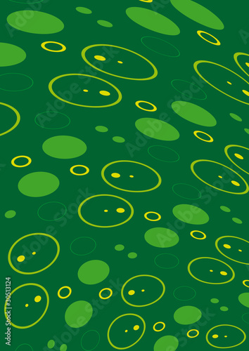 Green Seamless Vector Pattern 2