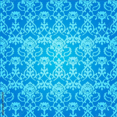 Tissus Bleu