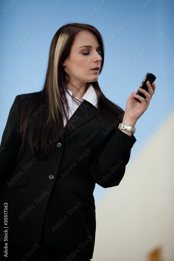 Beautiful twenties caucasian brunette businesswoman Beautiful twenties caucasian brunette businesswoman
