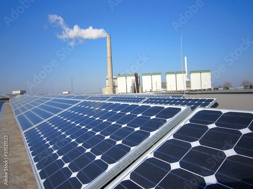 Sonnenenergie Photovoltaik Industrie Solarenegie