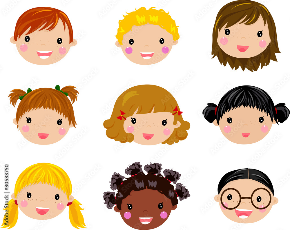 Kids Face Set Kids Face Set