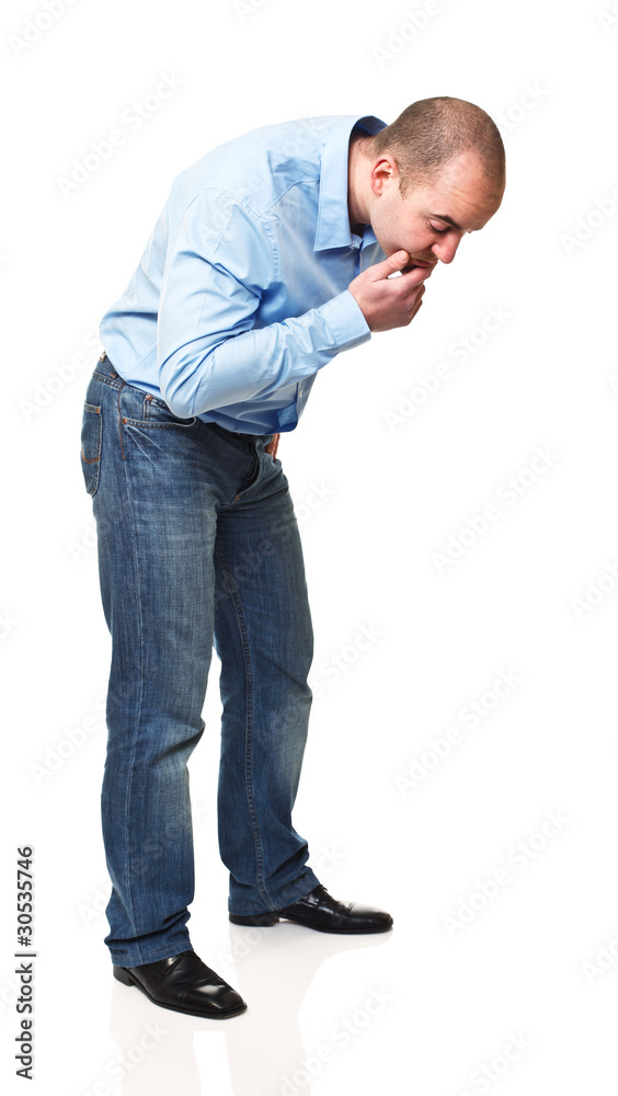 man look down man look down