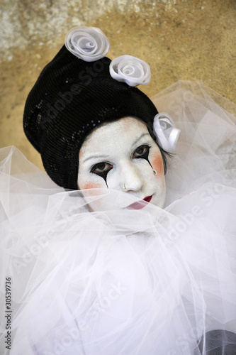 Foto Maschera di Pierrot