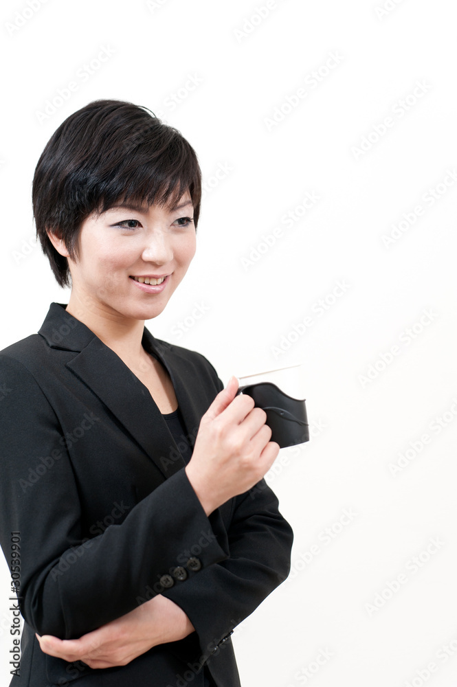 a portrait of asian businesswoman relaxing a portrait of asian businesswoman relaxing
