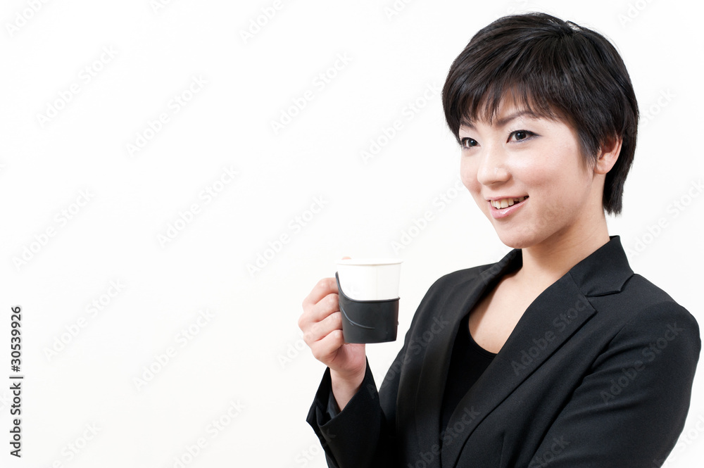 a portrait of asian businesswoman relaxing a portrait of asian businesswoman relaxing