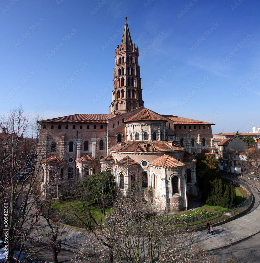 Fototapeta premium basilique saint-Sernin