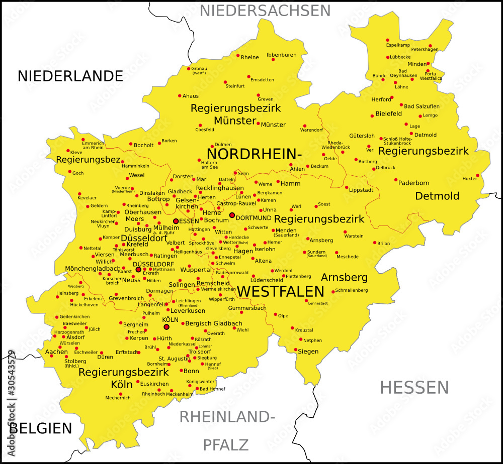 Obraz premium Nordrhein-Westfalen