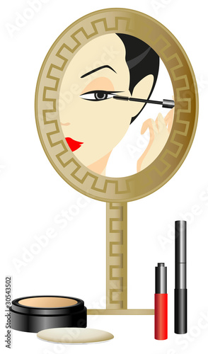 Woman in the Mirror