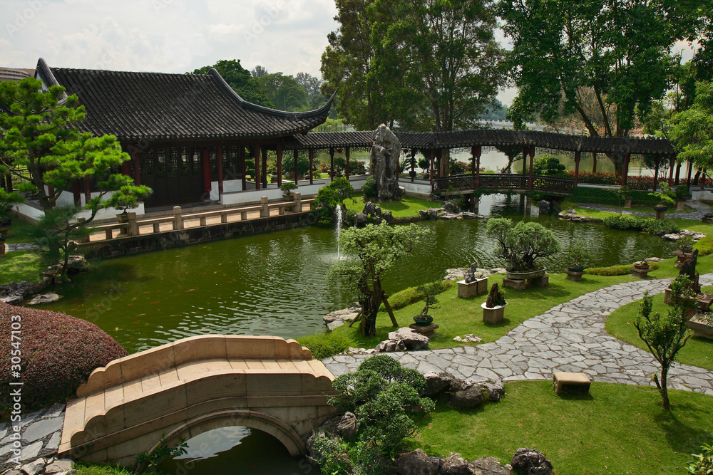 Fototapeta premium The Japanese garden
