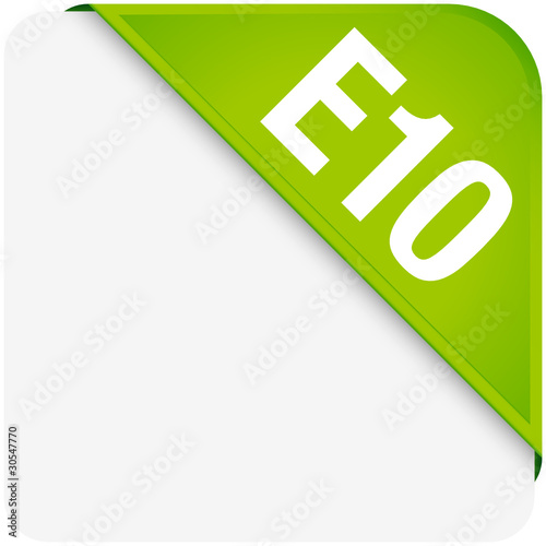 Banderole E10