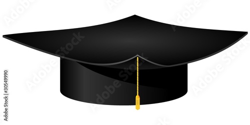 Magistrs hat. vector