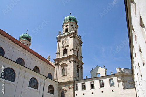 Dom St. Stephan in Passau / Innenhof (Bayern)