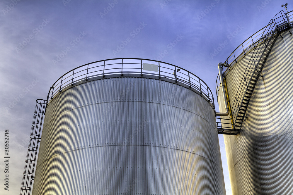 Obraz premium Fuel storage
