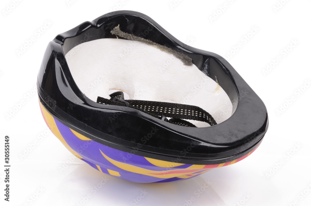 Fototapeta premium Bicycle helmet