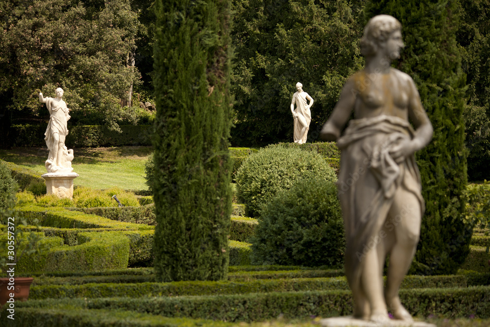 Fototapeta premium Verona, Palazzo Giusti gardens