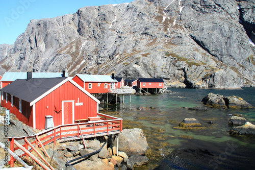 The rorbuer of Nusfjord photo