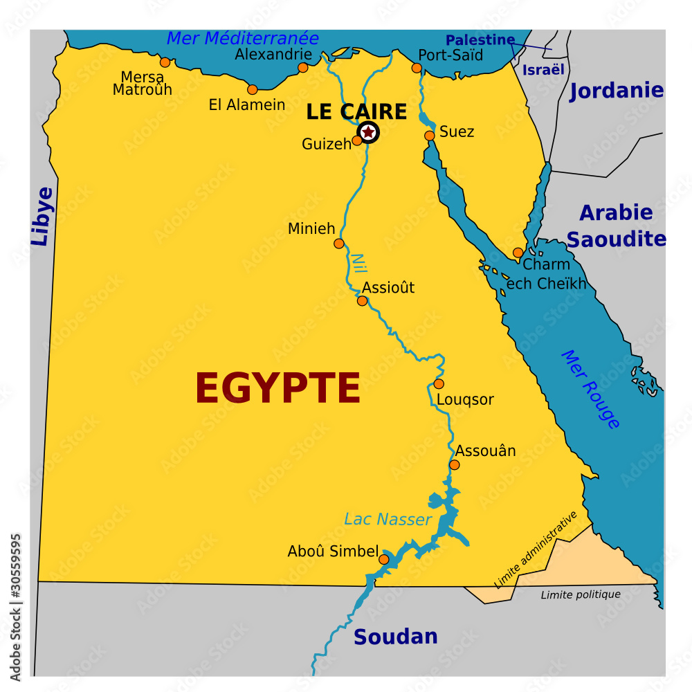 Obraz premium Egypte