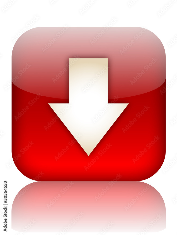 DOWNLOAD Web Button (upload internet downloads click here red)