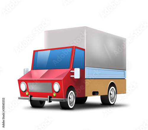 icon trucklkw transporter versand