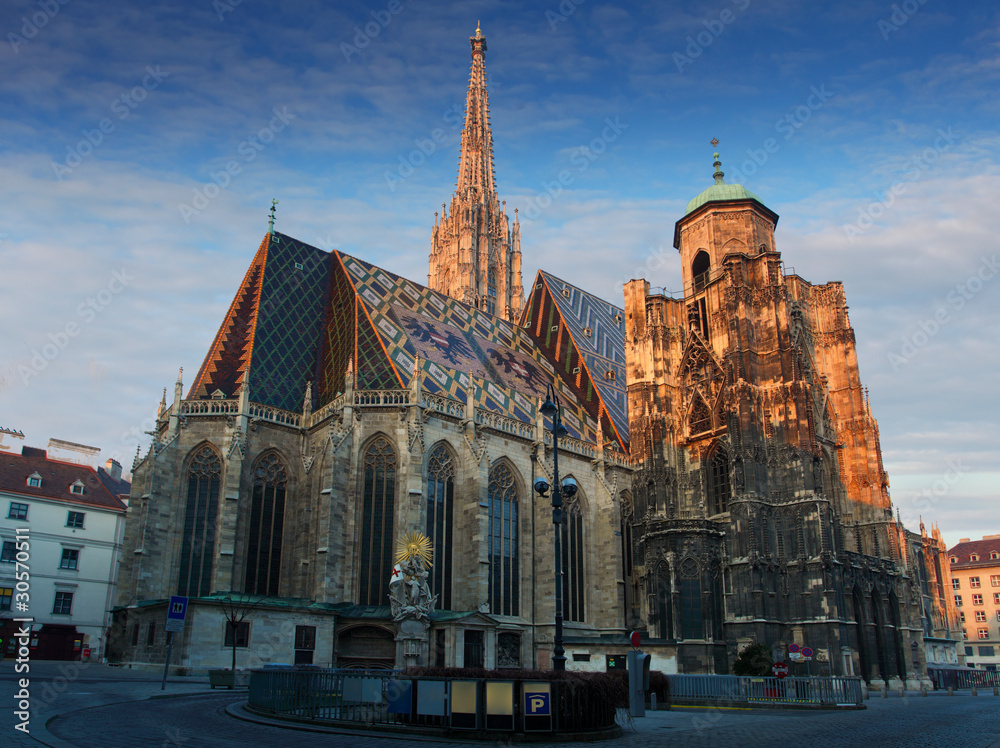 Obraz premium St. Stephan cathedral in Vienna, Austria