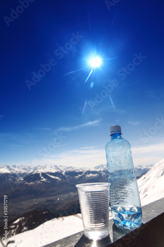 mountains water