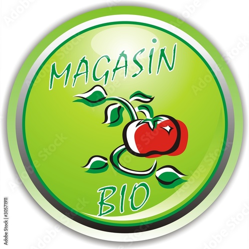 bouton magasin bio