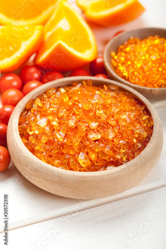 Orange Spa - Juicy fruits and bath salt