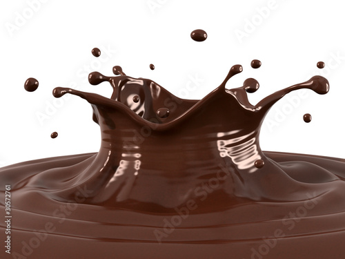 Chocolate splash