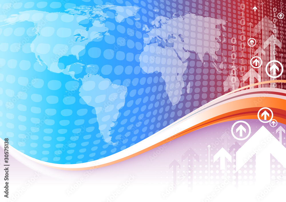 Obraz premium Business Background