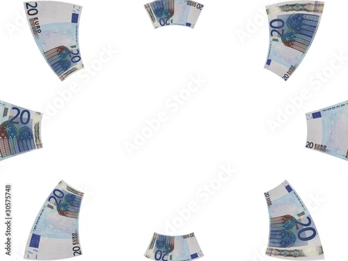 Marco billetes de 20 € photo