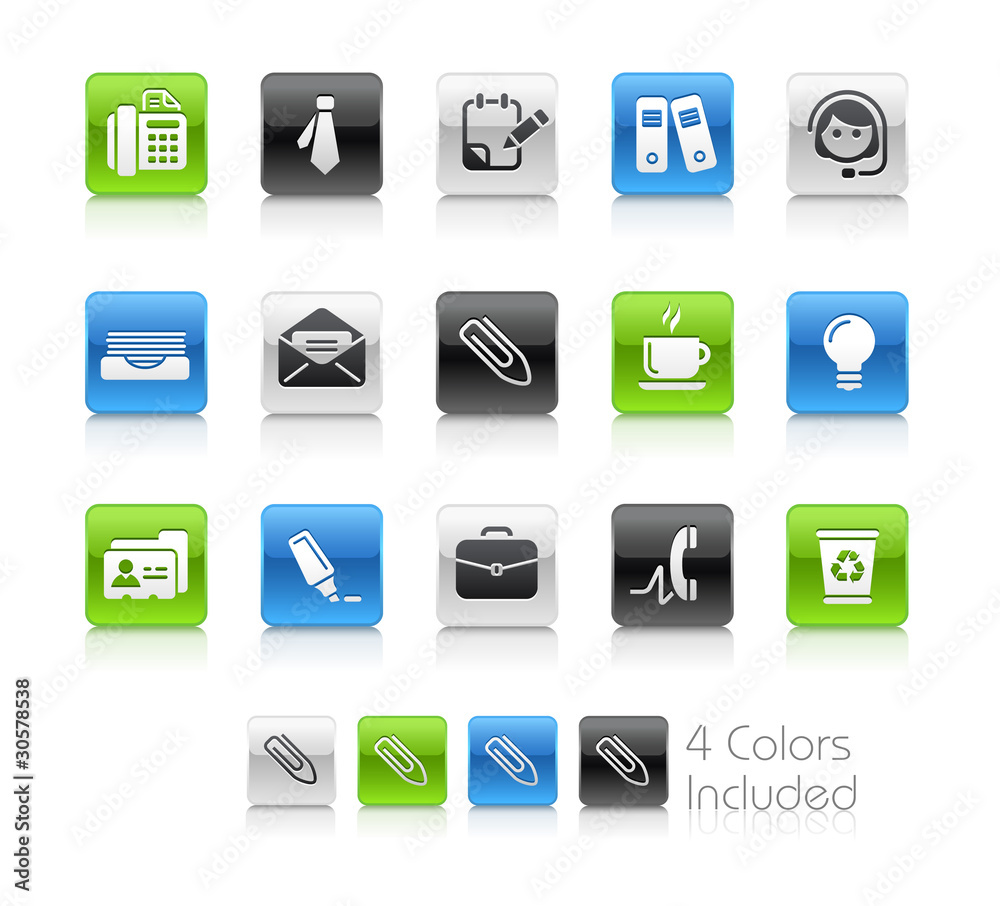 Office & Business / It includes 4 colors in different layers Office & Business / It includes 4 colors in different layers