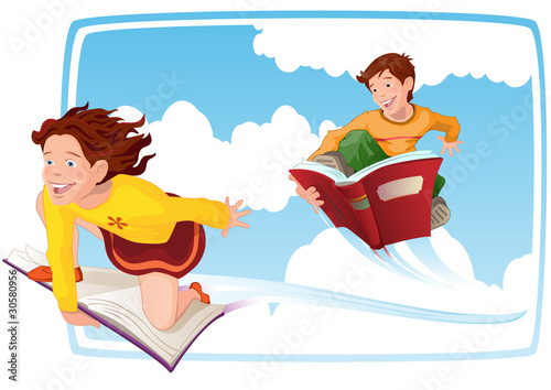 books and children