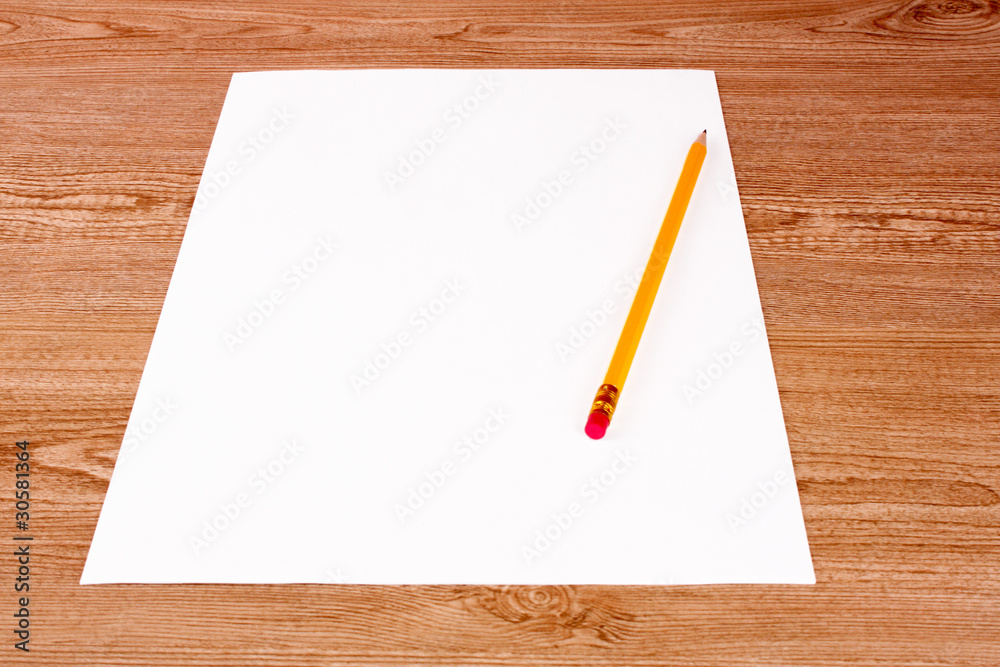Pencil and paper Pencil and paper
