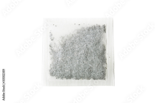 Square teabag photo