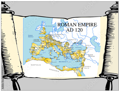 Italy roman empire history europe africa asia scroll