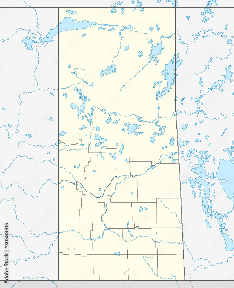 Saskatchewan map