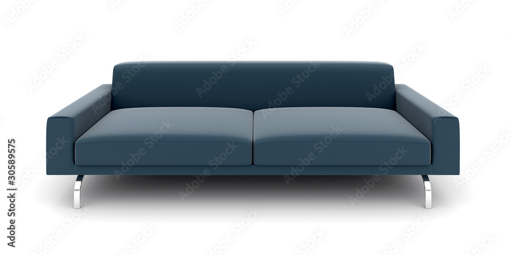 Obraz premium Black sofa