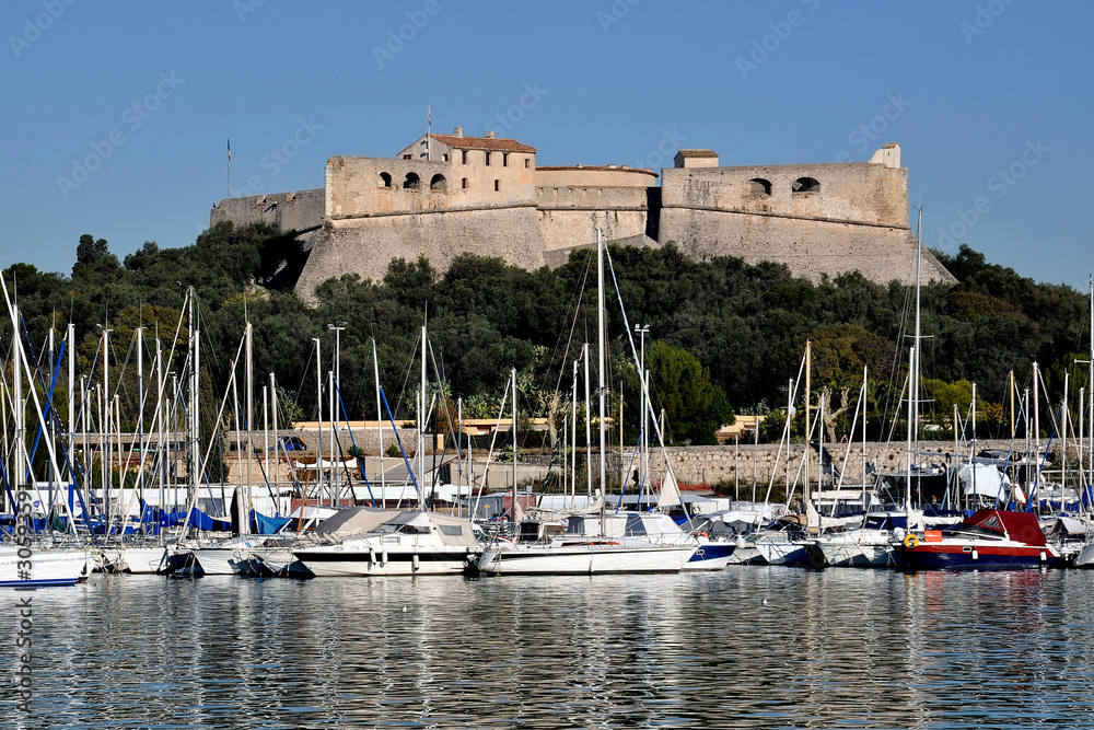Fort Carre is a 16tth century fort in Antibes