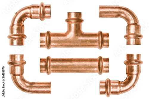Copper pipe tubes
