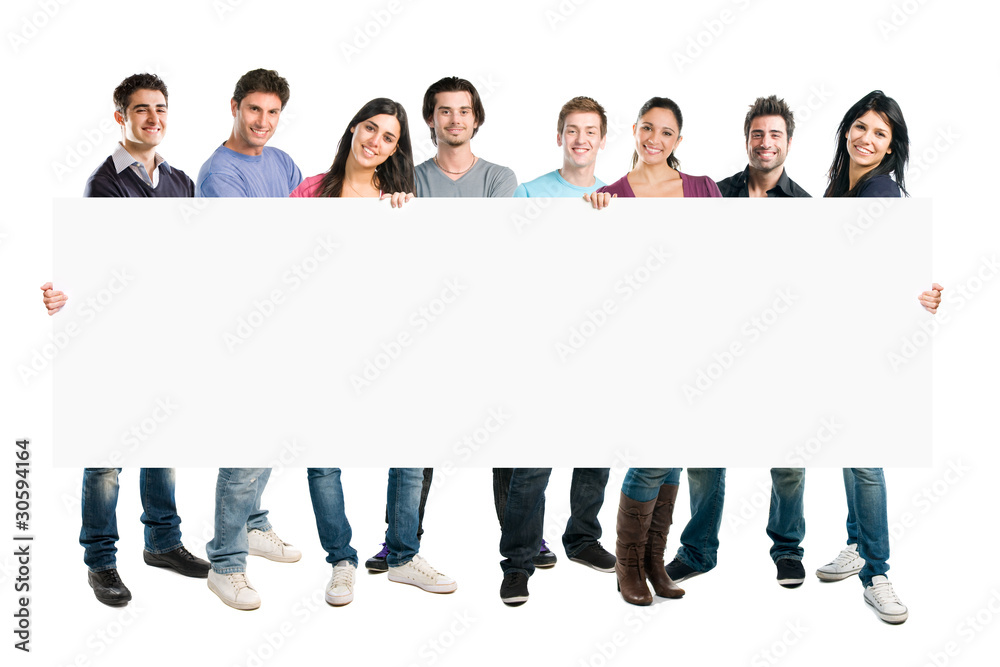 Large group display placard Large group display placard