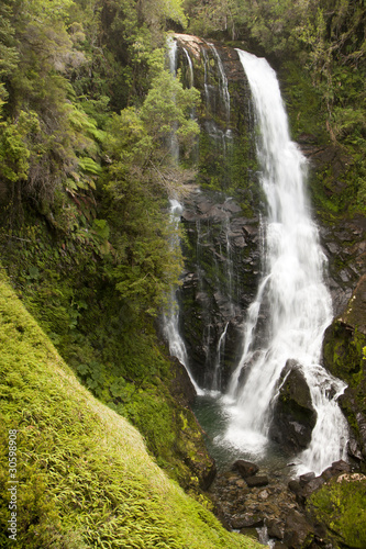 Waterfall in ravine