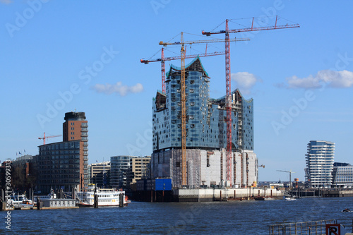 Elbphilharmonie Hamburg im Bau