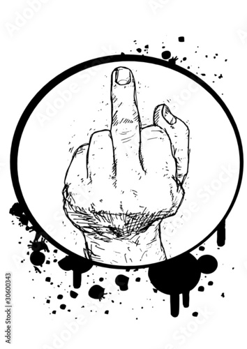 stingefinger circle