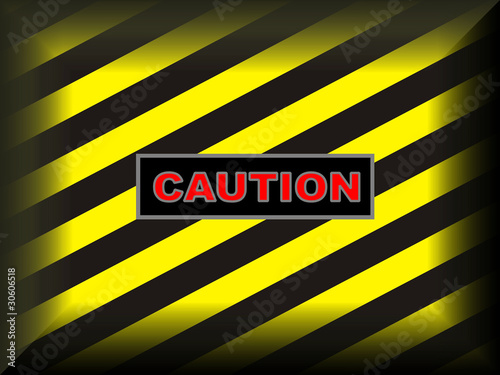 Wallpaper Mural caution sign Torontodigital.ca