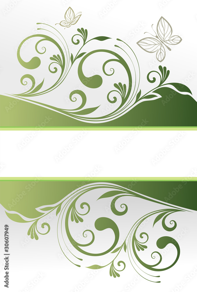 Spring floral background with butterfly Spring floral background with butterfly
