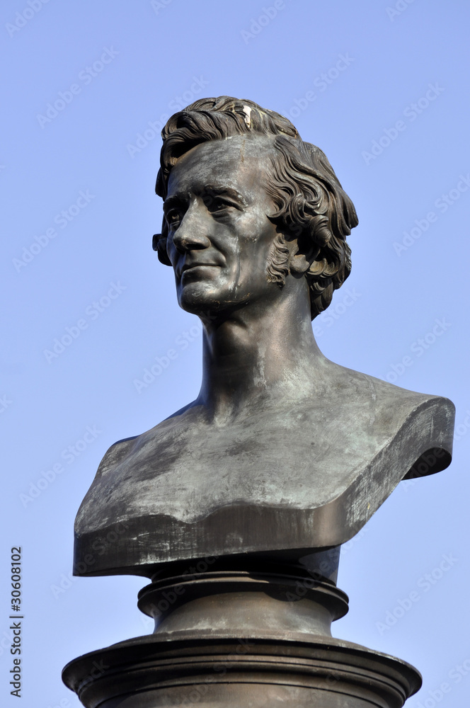 Dresden Denkmal Ernst Rietschel Detail StockFoto Adobe Stock