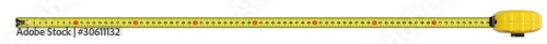 Tape measure - Super high resolution. Perfect focus 68 Mpx photo