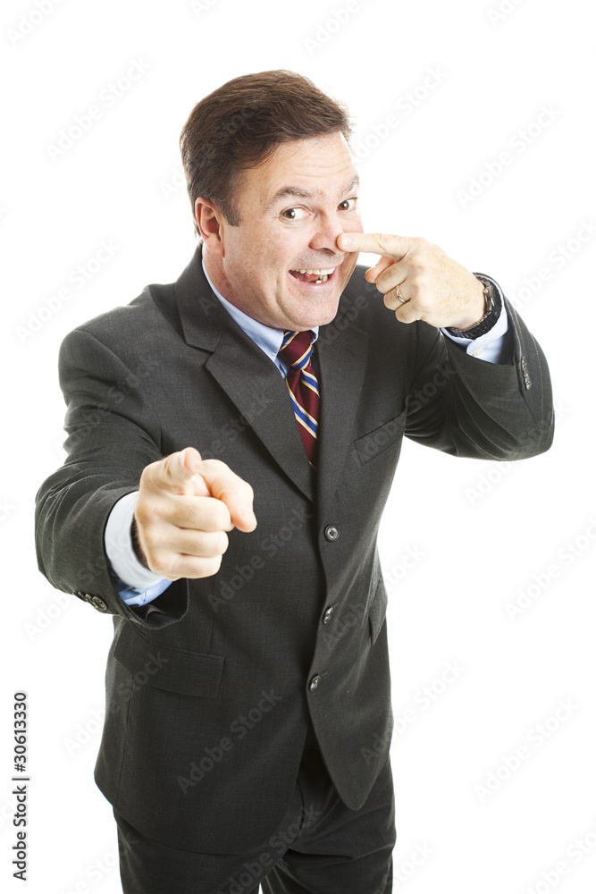 Businessman - On The Nose Businessman - On The Nose