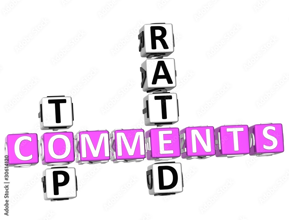 Top Rated Comments Crossword