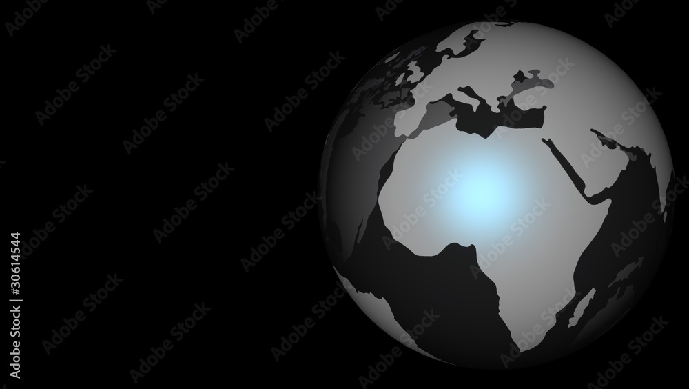 terre _ Planète _ globe
